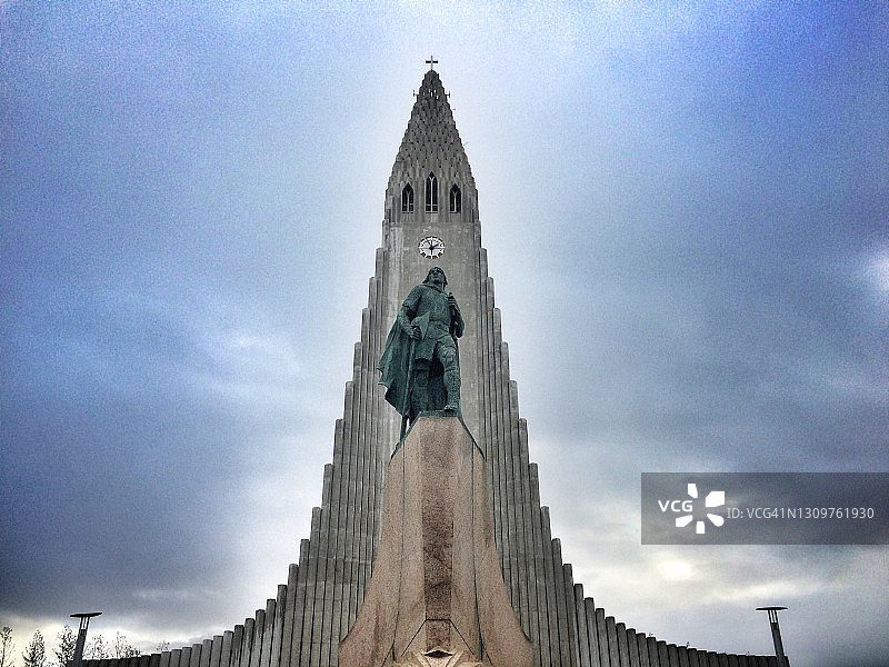 雷克雅未克哈尔格林姆斯柯克雅教堂图片素材