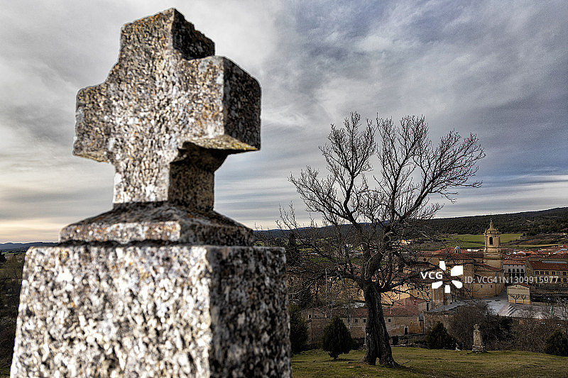 西班牙布尔戈斯圣多明各·德·西洛斯修道院图片素材