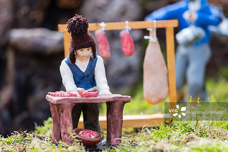 丰沙尔圣诞节耶稣床图片素材