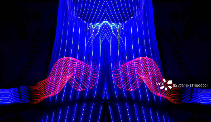 兰花光线图片素材