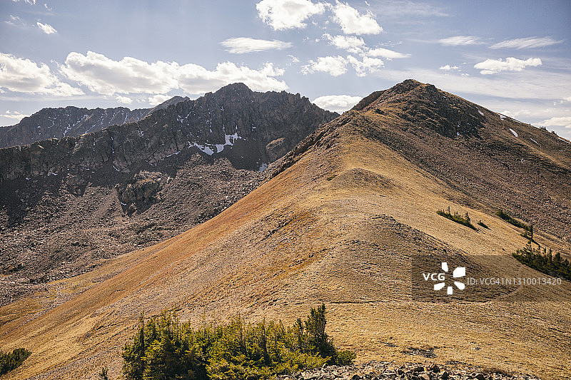科罗拉多州鹰巢荒野的山脊图片素材