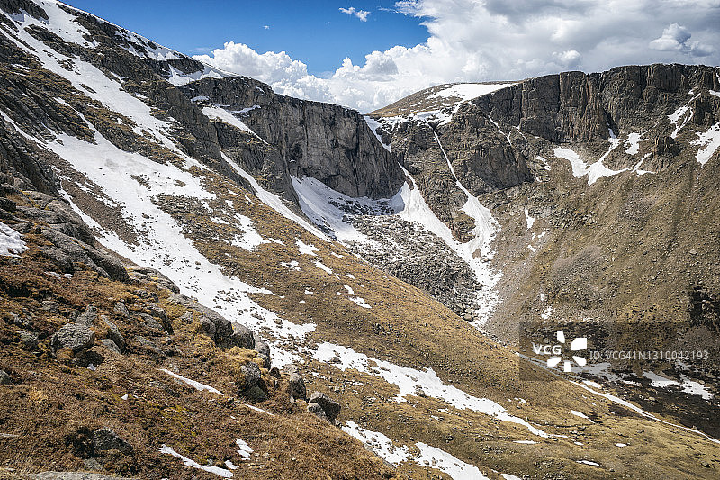 科罗拉多州埃文斯山荒野风光图片素材