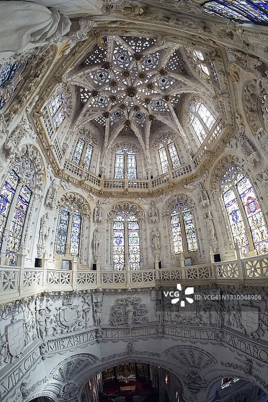 布尔戈斯大教堂。布尔戈斯。西班牙。图片素材