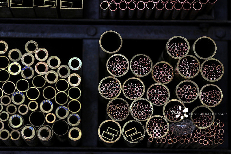 铜管工程图片素材