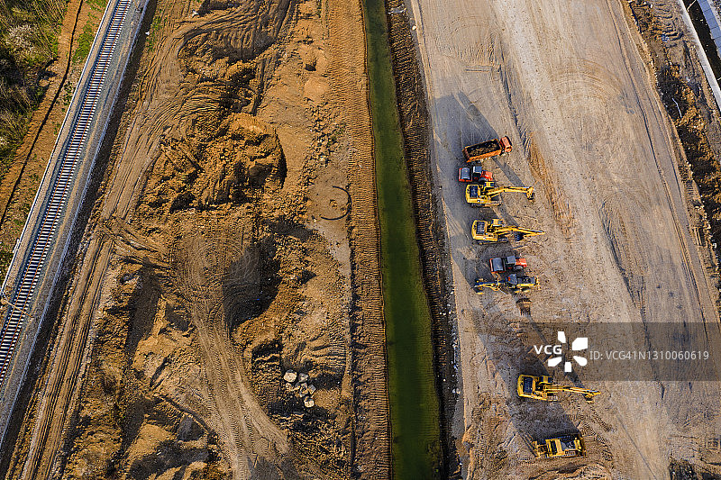 公路建设图片素材