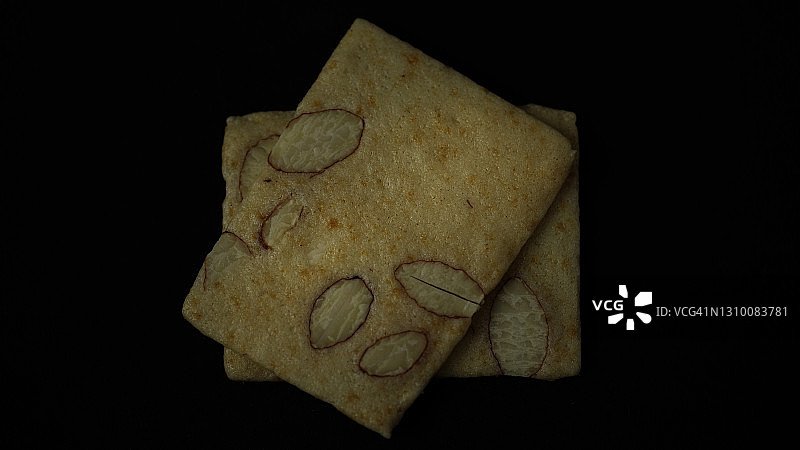 柠檬杏仁饼干图片素材
