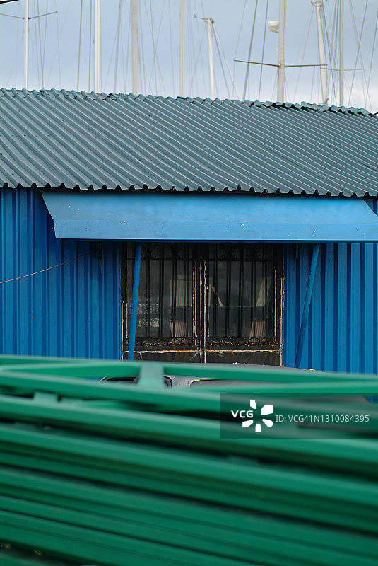 公共事业建筑或棚屋图片素材