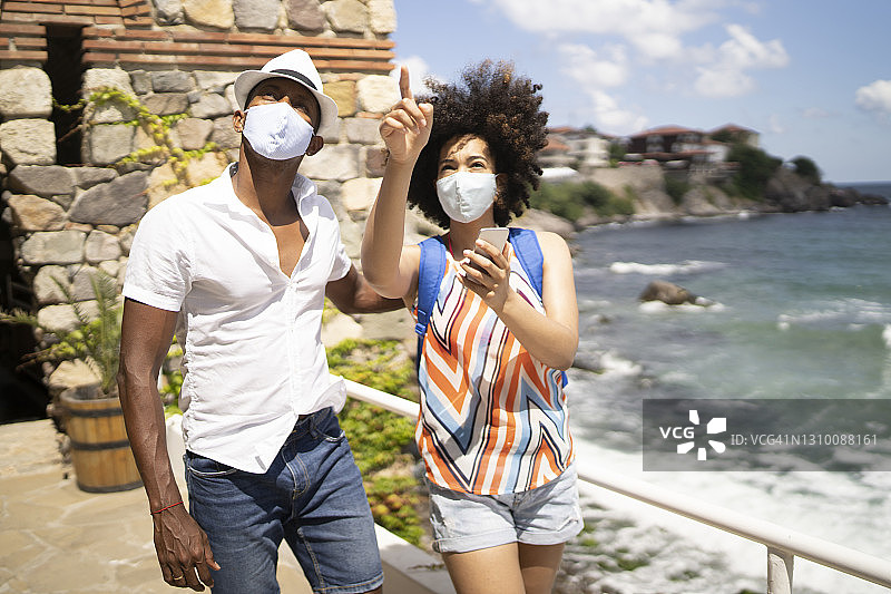 “新常态”概念：新冠疫情后的旅游时代图片素材