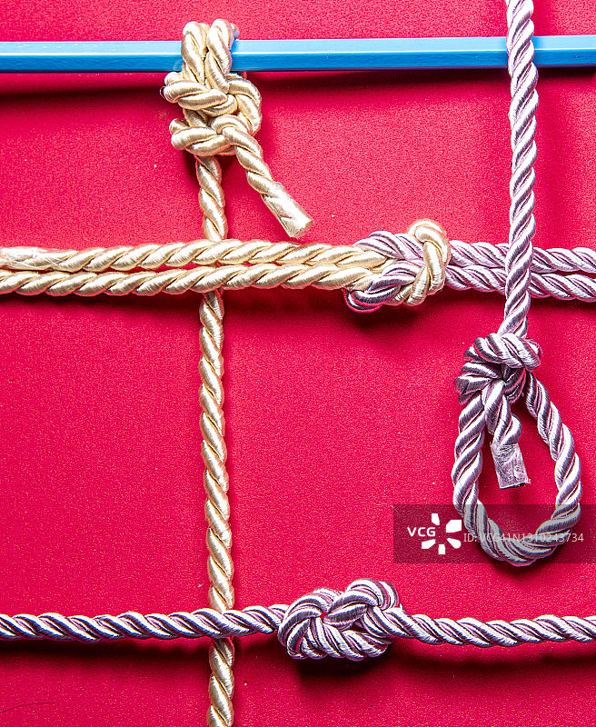 丝绸绳结水手结图片素材