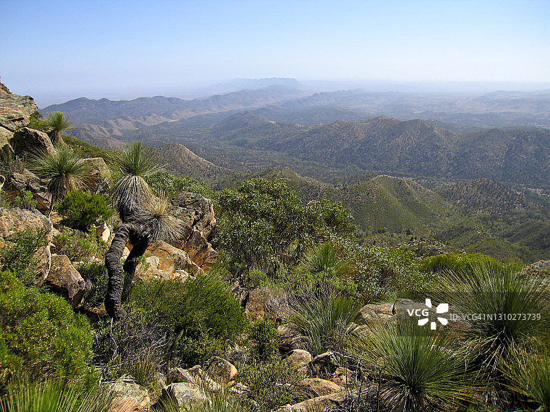 维凭拿庞，弗林德斯山脉，南澳大利亚州图片素材