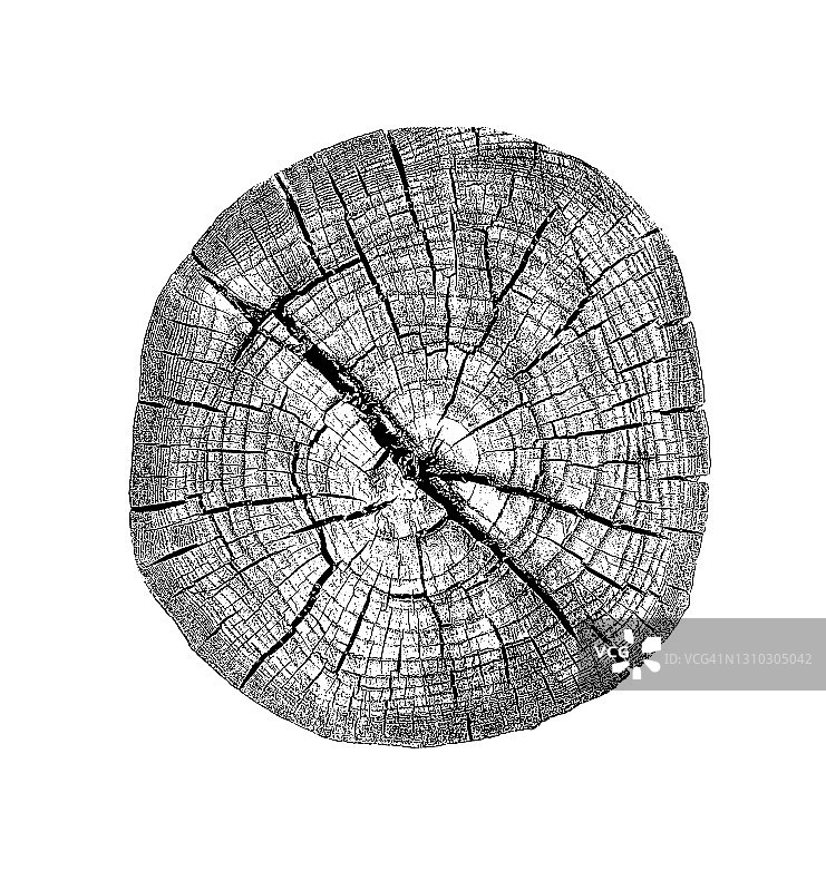 木制十字架截面图片素材