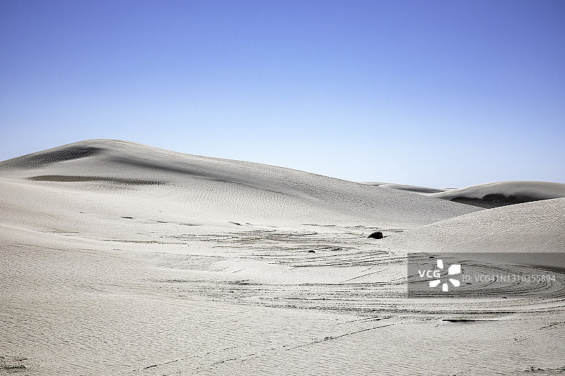 白沙国家公园的沙丘图片素材
