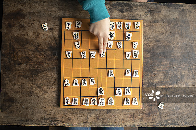 小学生下将棋图片素材