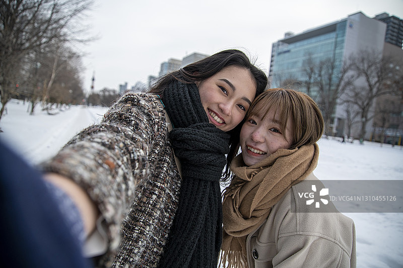 女士自拍图片素材