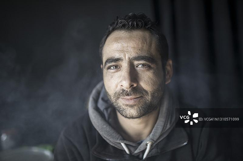 叙利亚男子肖像图片素材