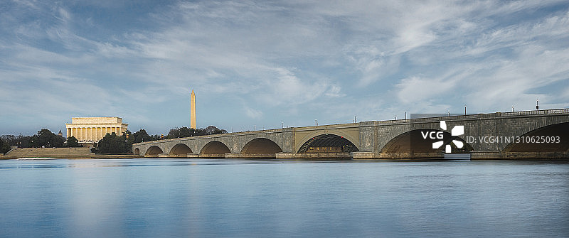华盛顿天际线图片素材