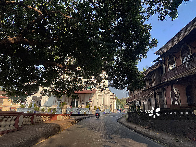 果阿邦的街道图片素材