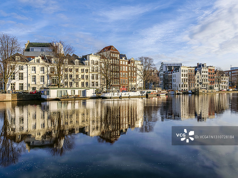 阿姆斯特丹清晨图片素材