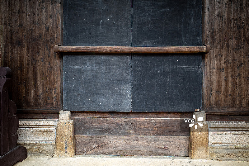 传统木门链图片素材
