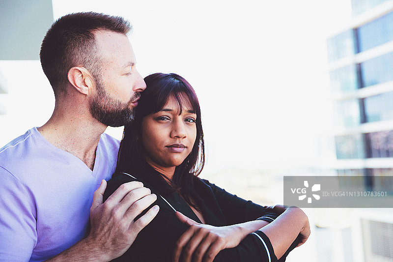 多元化的已婚夫妇图片素材