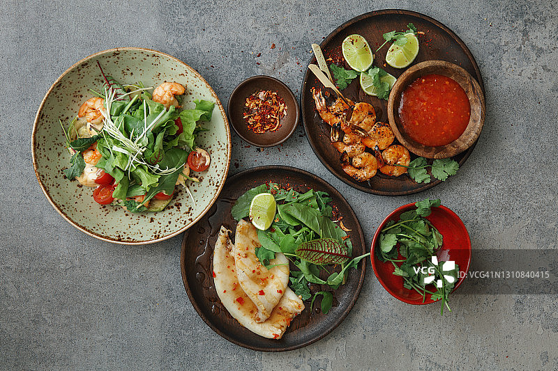 经典泰国菜肴图片素材