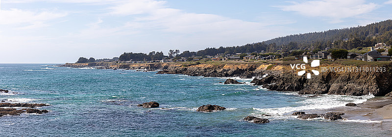 加州海牧场：太平洋畔私人社区图片素材