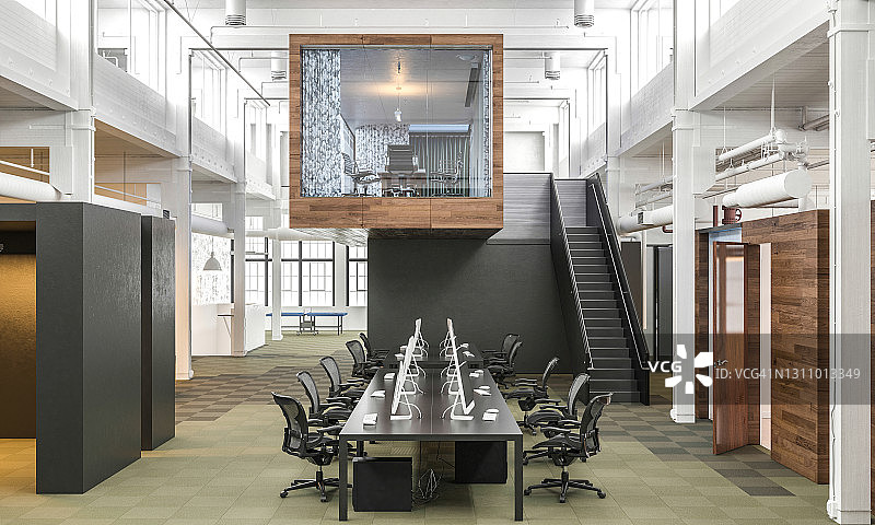 阁楼公寓会议室图片素材