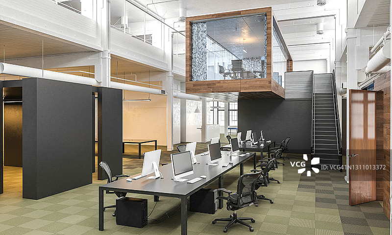 阁楼公寓会议室图片素材