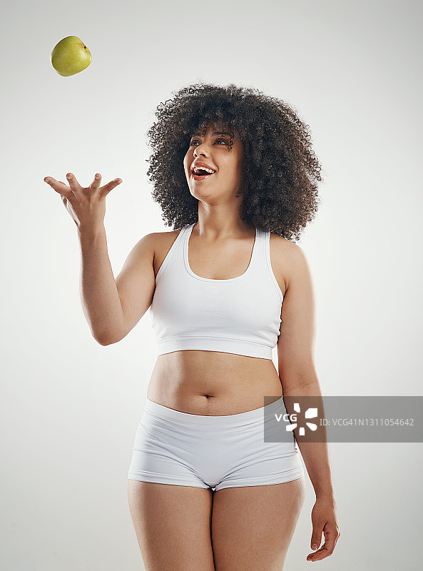 食用真食物，获得真效果图片素材