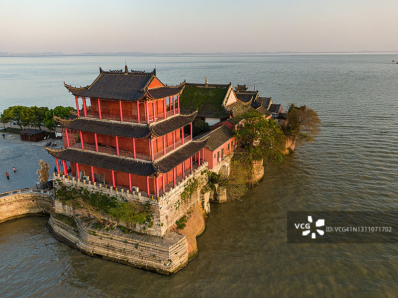 中国著名巢湖航拍图片素材