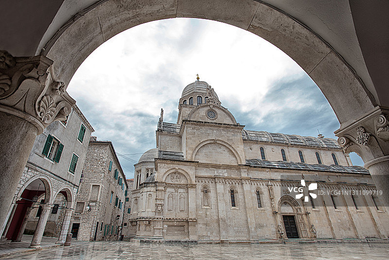 希贝尼克圣雅各伯主教座堂（联合国教科文组织世界遗产）图片素材