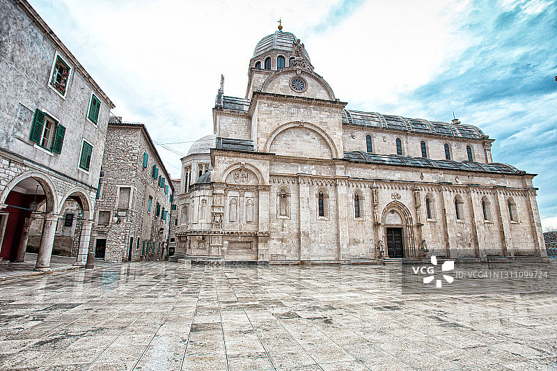 希贝尼克圣雅各伯主教座堂（联合国教科文组织世界遗产）图片素材