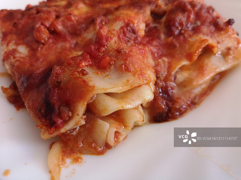 复活节自制千层面图片素材