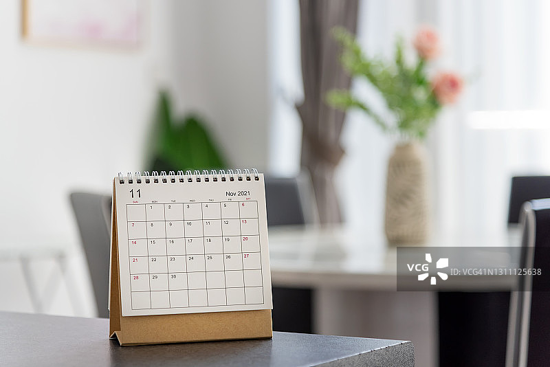 2021年11月桌面日历图片素材