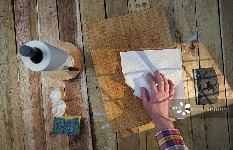 清洁砧板图片素材