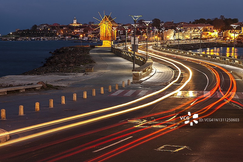 内塞巴尔灯光图片素材