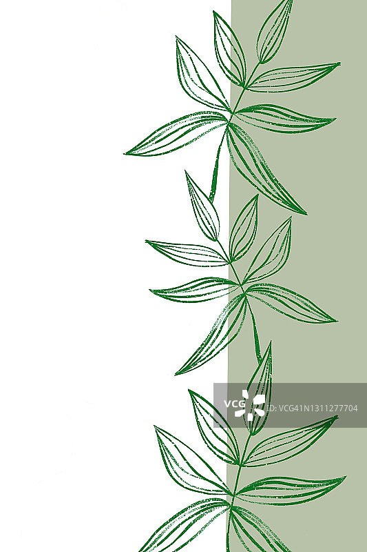 热带风情印章图片素材