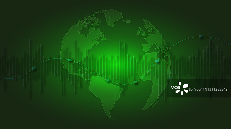 烛台图的数字表示图片素材