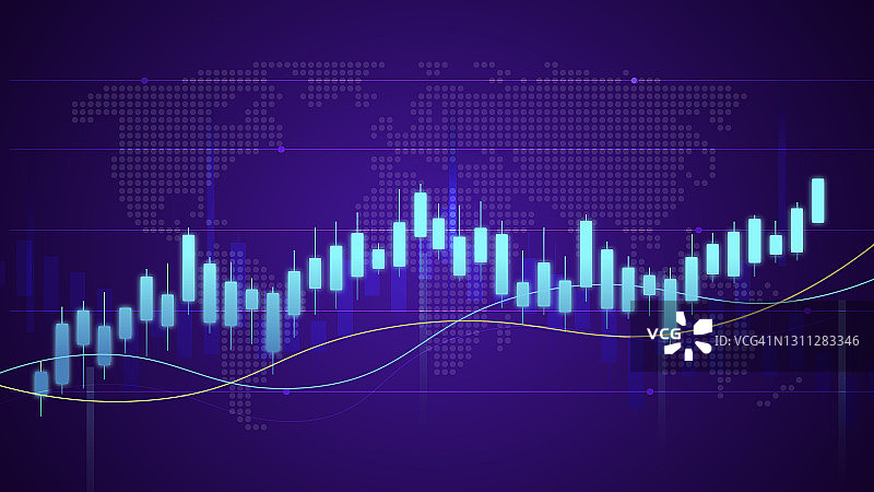 烛台图的数字表示图片素材