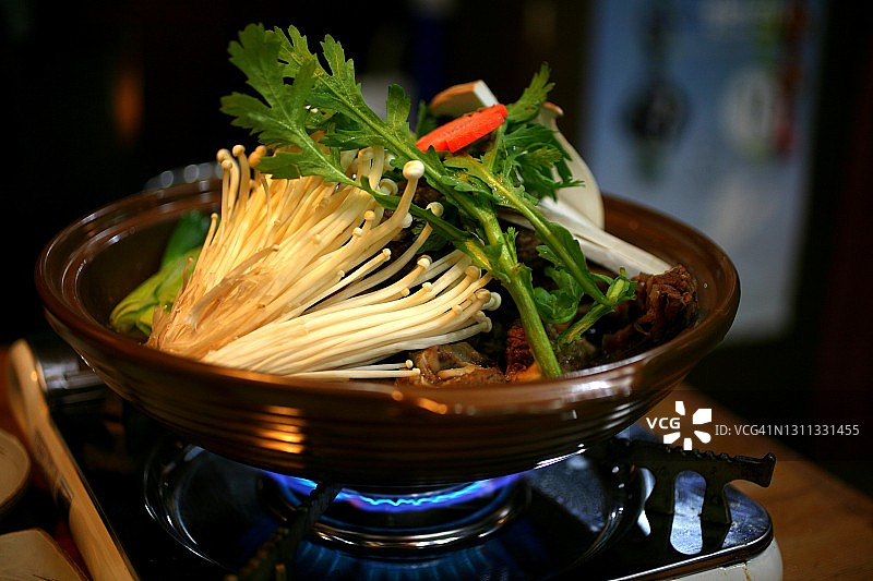 韩国料理：찌개（韩式火锅）图片素材