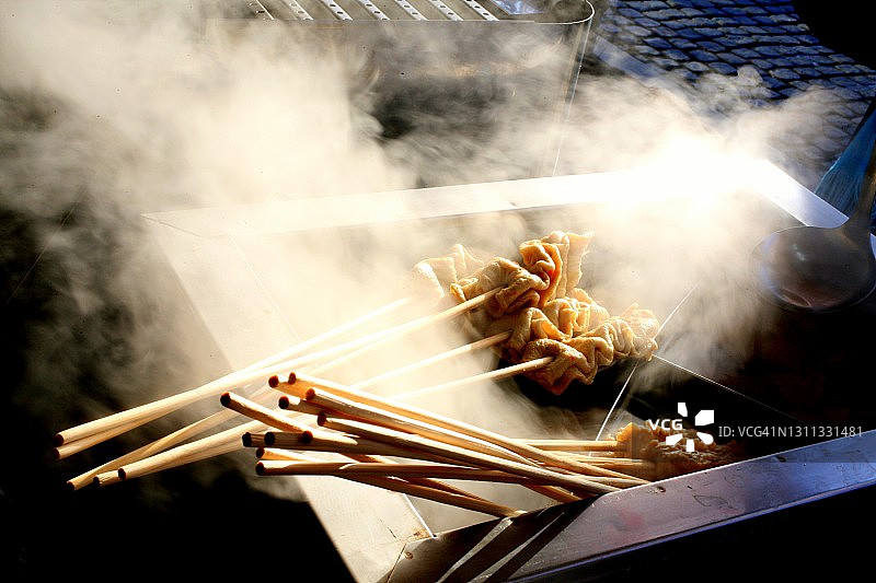 韩国美食：鱼饼图片素材