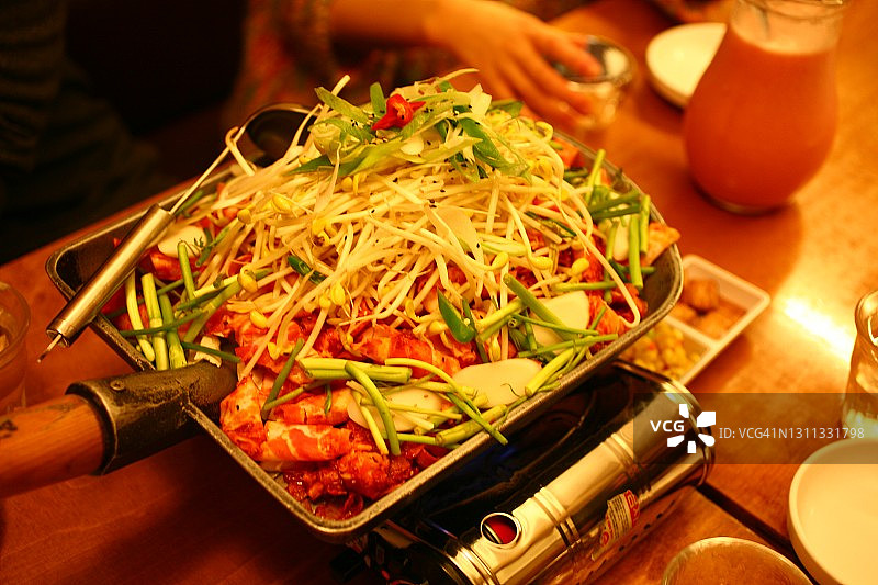 韩国料理：下酒菜图片素材