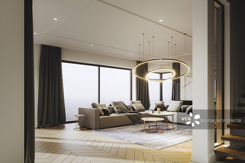 现代豪华家居内饰图片素材