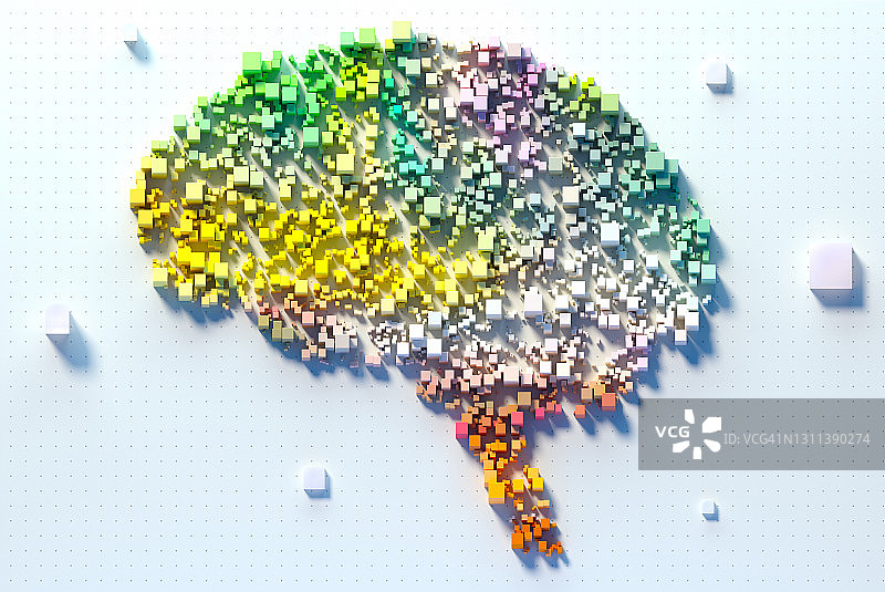 人工智能大脑图片素材