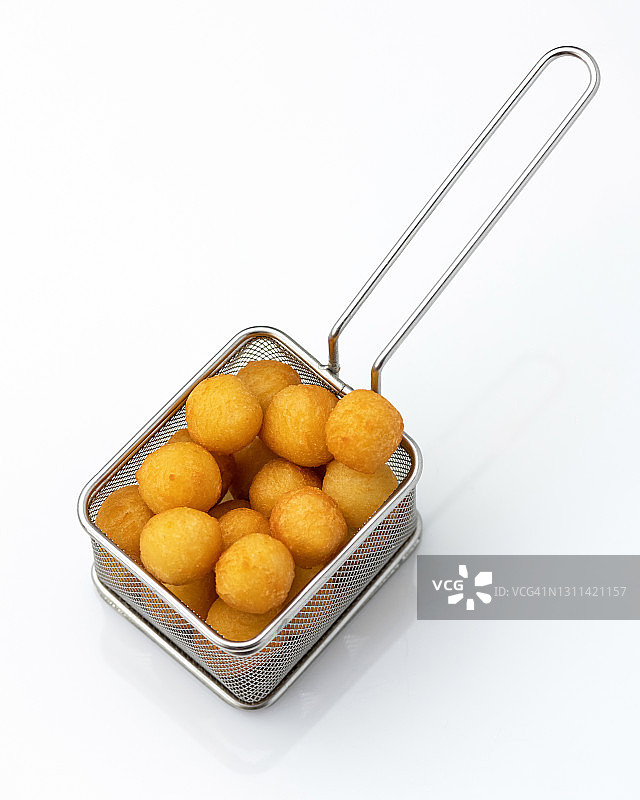 美味炸丸子小吃图片素材