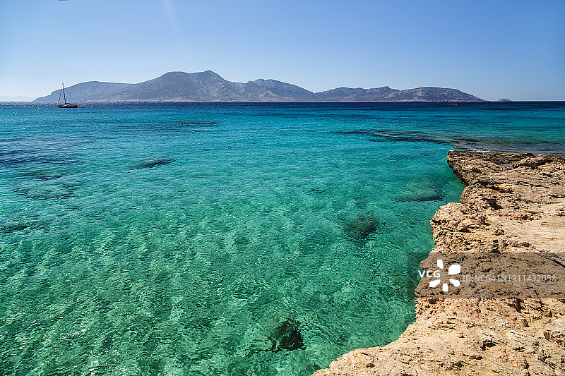 库风尼夏岛海景图片素材