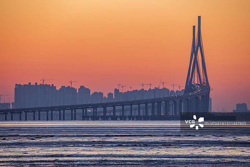 韩国仁川仁川大桥图片素材
