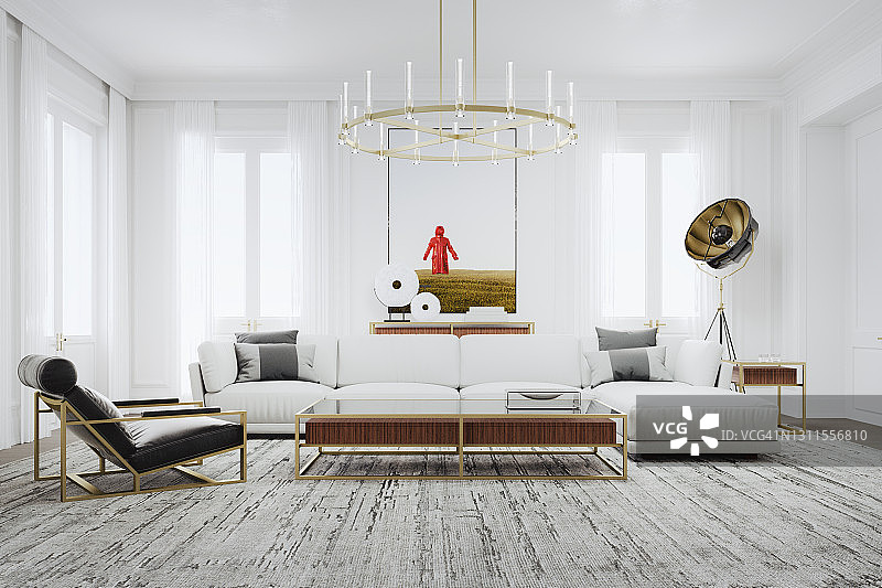 现代豪华家居内饰图片素材