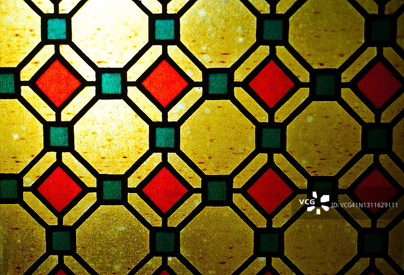 彩色玻璃图案图片素材