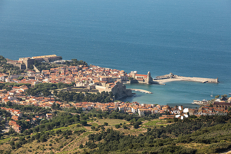 科利乌尔（法国贝尔梅耶海岸）图片素材